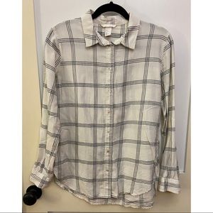 Plaid Button Down Shirt